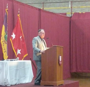 Broadmeadow on stage