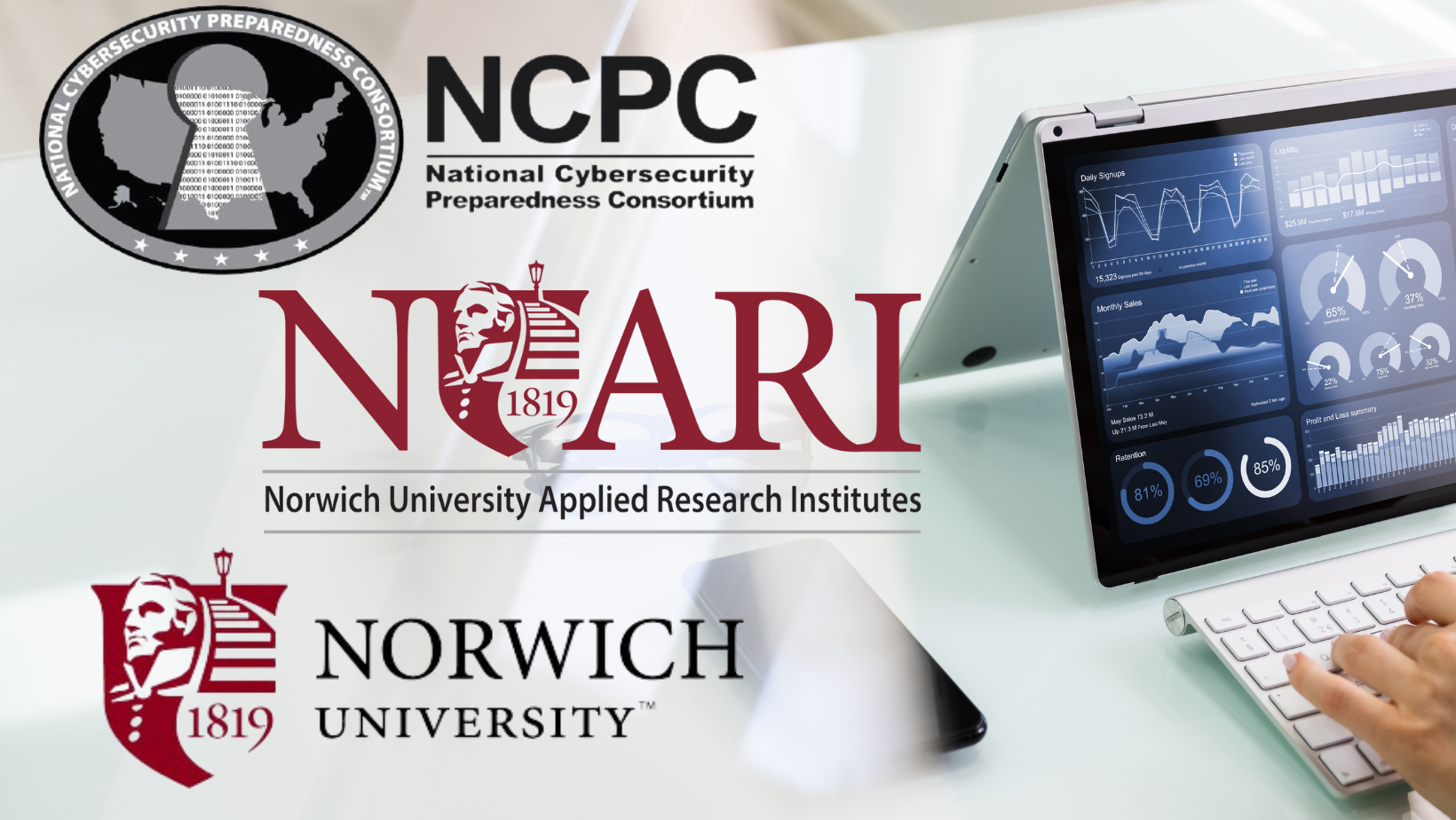 Norwich University/NUARI will share $8 Million Grant for Cybersecurity Preparedness